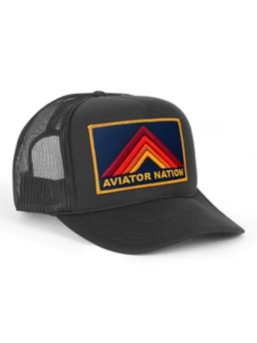 Aviator Nation Mountain Stripe Vintage Trucker Hat
